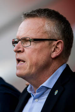 Sveriges förbundskapten Janne Andersson