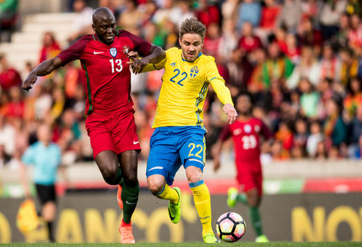 Portugals Danilo Pereira och Sveriges Christoffer Nyman