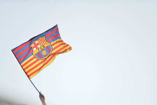 Barcelona flagga