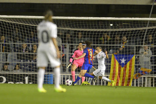 Barcelonas Mariona Caldentey gör 2-0
