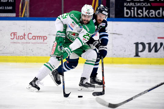 Rögles Ludvig Rensfeldt och Karlskogas Fredrik Höggren