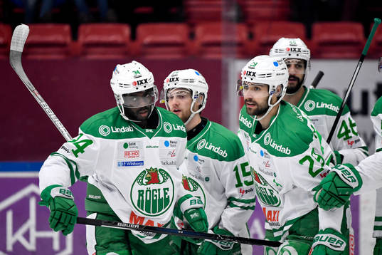 Rögles Edwin Hedberg, Simon Ryfors och Ludvig Rensfeldt