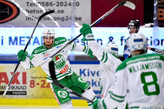 Bläddra bland fler bilder av Ishockey, Direktkval till SHL, Karlskoga - Rögle
