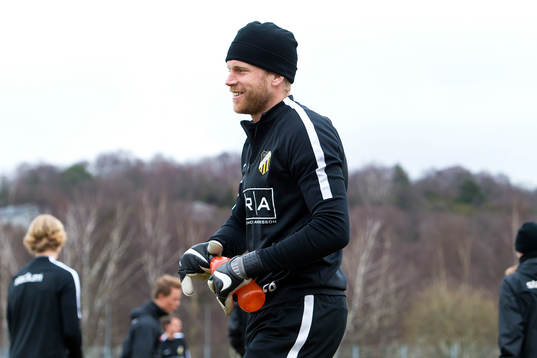 Målvakten Peter Abrahamsson