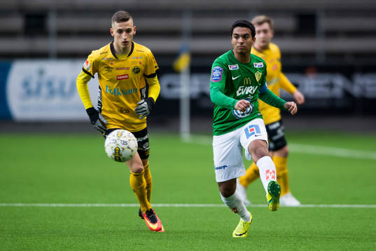 Jönköpings Benjamin Sörman och Elfsborgs Arian Kabashi