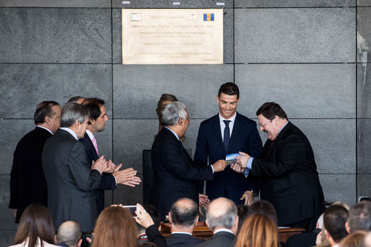 Portugals Cristiano Ronaldo får flygplatsen Aeroporto Da