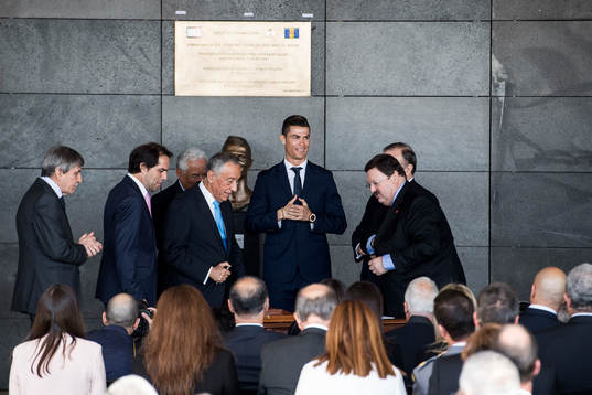 Portugals Cristiano Ronaldo får flygplatsen Aeroporto Da