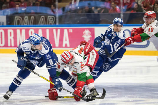 Leksands Lukas Ericsson och Moras Emil Aronsson och