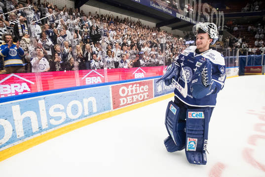 Leksands målvakt Henrik Haukeland utsedd till matchens