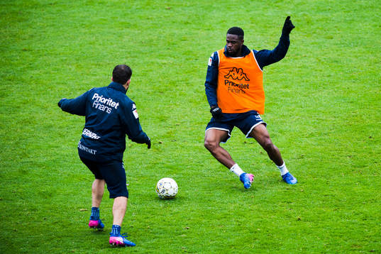 IFK Göteborgs Tobias Hysen och Abdul Razak