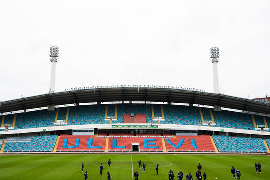 IFK Göteborgs spelare på Nya Ullevi