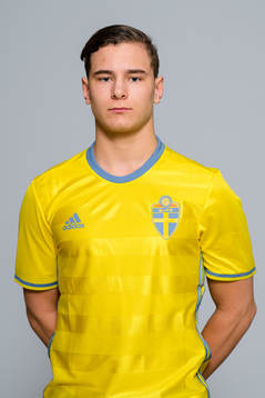 Andreas Quist Svensson i P16-landslaget