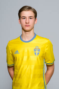 Fredrik Hammar i P16-landslaget
