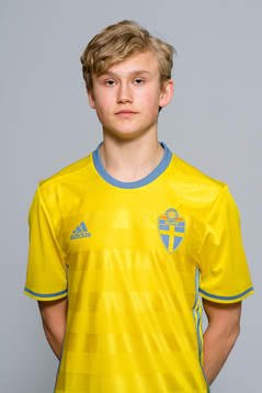Axel Wallenborg i P16-landslaget