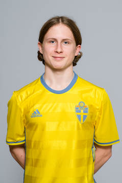 Victor Backman i P16-landslaget