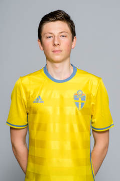 Toni Lukic i P16-landslaget