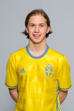 Karl Åberg i P16-landslaget