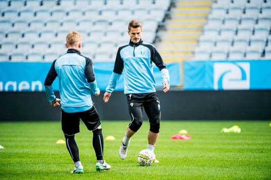 Anders Christiansen och Markus Rosenberg
