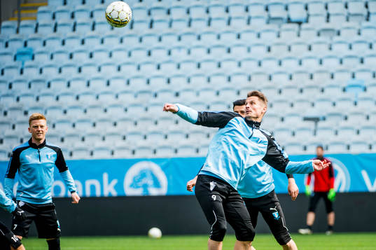 Markus Rosenberg, Anders Christiansen och Behrang Safari