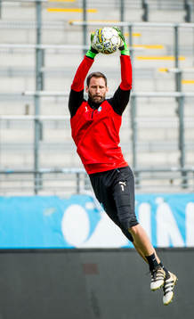 Målvakt Johan Wiland