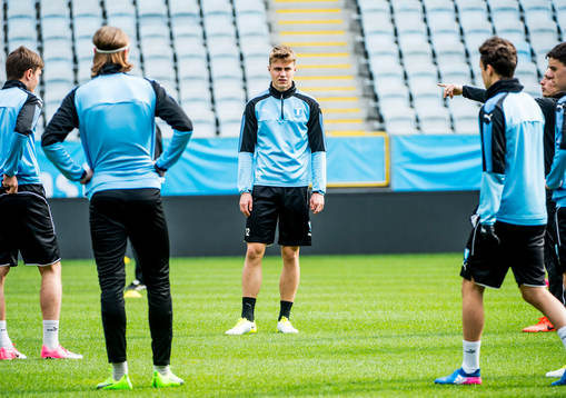 Mattias Svanberg i mitten