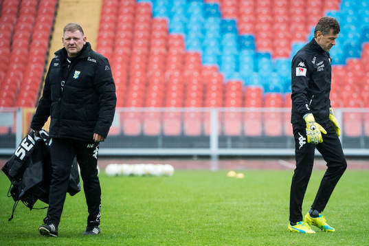 IFK Göteborgs assisterande tränare Alf Westerberg och