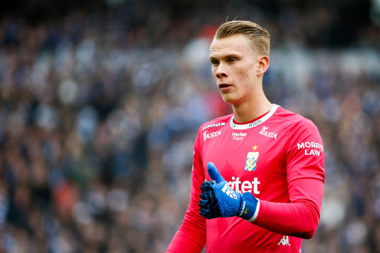IFK Göteborgs målvakt Pontus Dahlberg