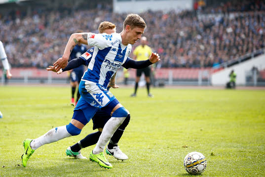 IFK Göteborgs Sören Rieks och Malmö FFs Anders