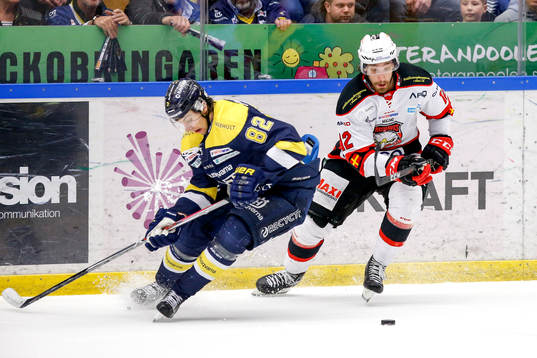 s Kevin Stenlund och Malmö Redhawks Andreas Thuresson