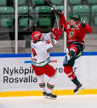 Modos Lukas Wernblom och Frölundas Elias Stendahl
