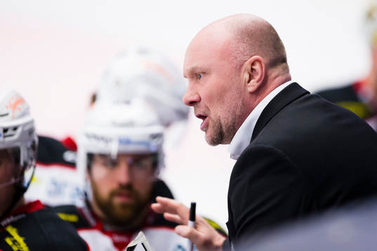 Malmö Redhawks tränare Peter Andersson