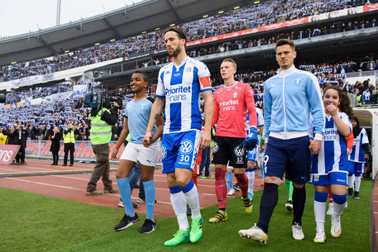 IFK Göteborgs Mattias Bjärsmyr och Malmö FFs Markus