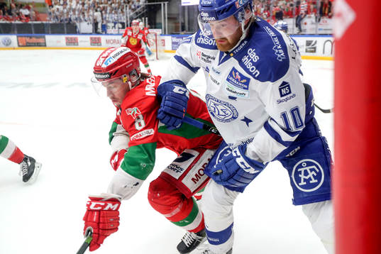 Moras Robin Johansson och Leksands Mattias Ritola