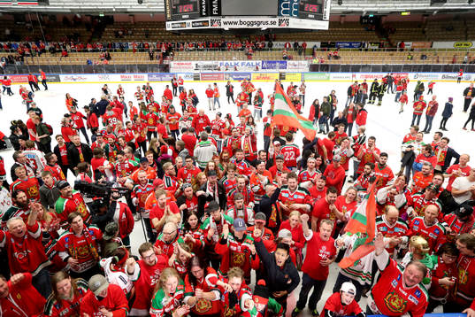 Bläddra bland fler bilder av Ishockey, Direktkval till SHL, Mora - Leksand