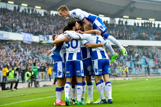 IFK Göteborgs Sören Rieks högst upp bland lagkamraterna