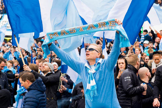 En Malmö FF-supporter