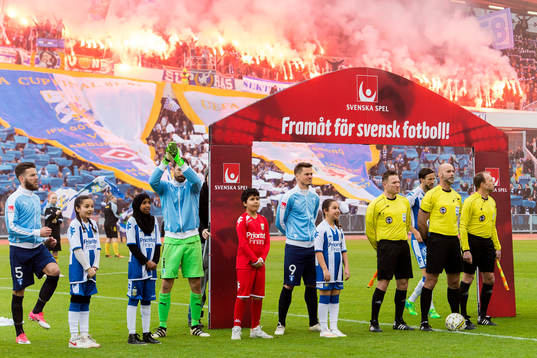 under fotbollsmatchen i allsvenskan mellan IFK Göteborg