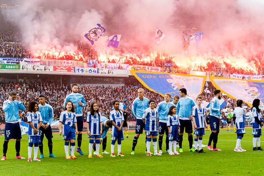 under fotbollsmatchen i allsvenskan mellan IFK Göteborg