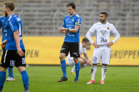 Östersunds Gabriel Somi deppar