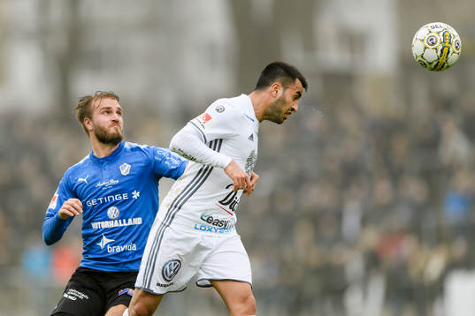 Halmstads Alexander Ruud Tveter ochÖstersunds Brwa Nouri
