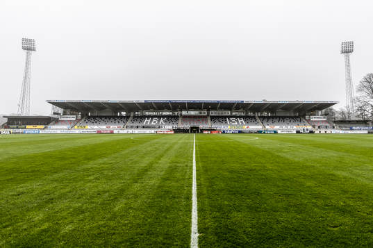 Örjans Vall före fotbollsmatchen i Allsvenskan mellan