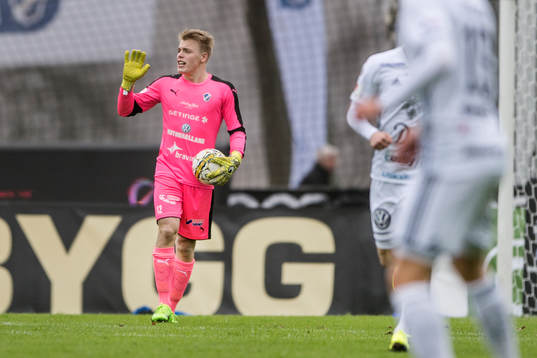 Halmstads målvakt Isak Pettersson