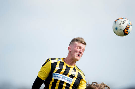 i träningsmatchen mellan Nosaby IF och IFK Hässleholm i