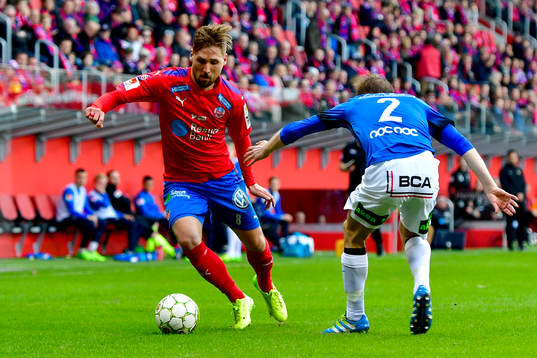 Helsingborgs Martin Christensen och Trelleborgs Albin