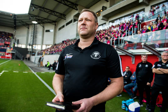 Trelleborgs tränare Patrick Winqvist