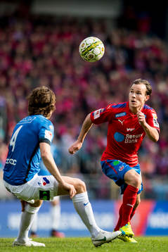 Helsingborgs Anton Wede och Trelleborgs Jacob Palander