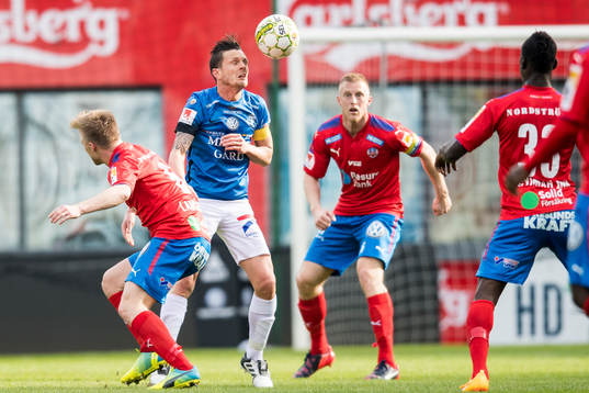 Trelleborgs Kristian Haynes mot Helsingborgs Andreas