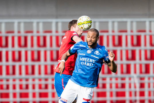 Trelleborgs Salif Camara Jönsson och Helsingborgs Frederik