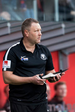 Trelleborgs tränare Patrick Winqvist
