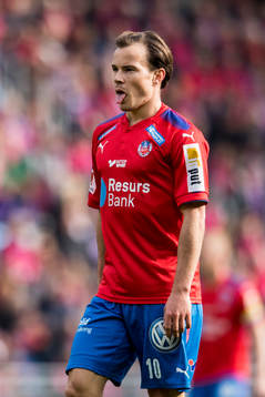 Helsingborgs Anton Wede deppar